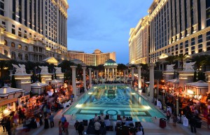 Thousands gathered at Caesars Palace's Garden of Gods Pool Oasis for Grand Tasting during Vegas Uncork'd