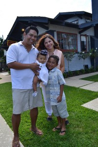 Baby Demi was born just three months after the Burgos family — Chander, Jami and son Chaden moved into their Coronado home.