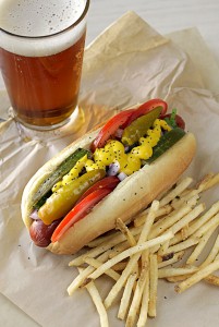 The Chicago Dog at Delux Dogs