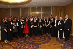 Sara Harper, director of marketing at Hotel del Coronado, is sixth from the right in the 2014 “Top 25” hospitality industry honorees.