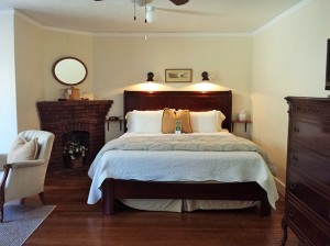  Cherokee Lodge’s Room 2 is its most requested; it features a king bed, sleeper sofa and full in-suite bath.